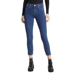 Frame Jeans Le high skinny crop blue size 30